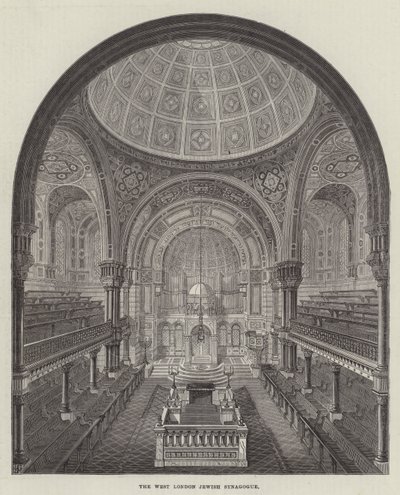 Die West Londoner Synagoge von Frank Watkins